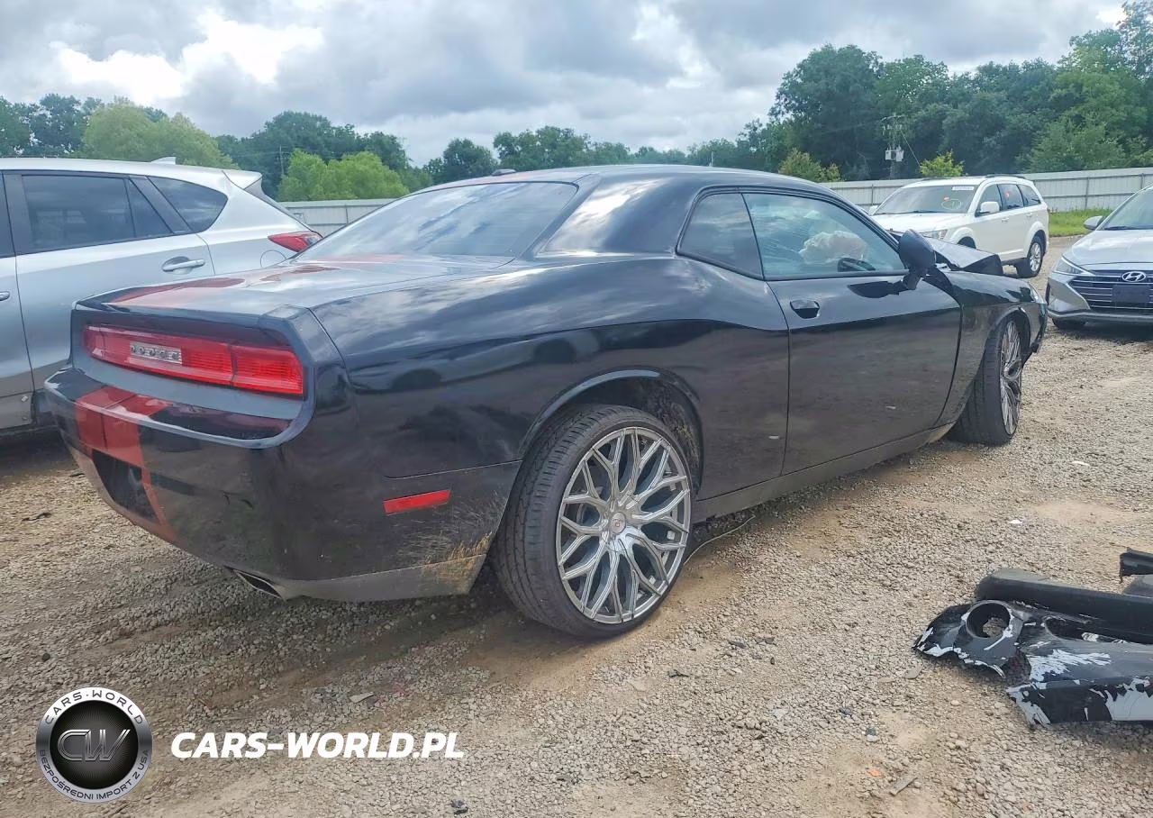 2014 Dodge Challenger Sxt VIN:2C3CDYAG6EH302282 - 3