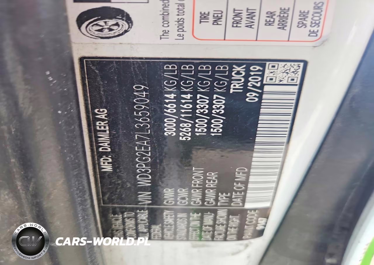 2020 Mercedes Benz Metris VIN:WD3PG2EA7L3659049 - 13