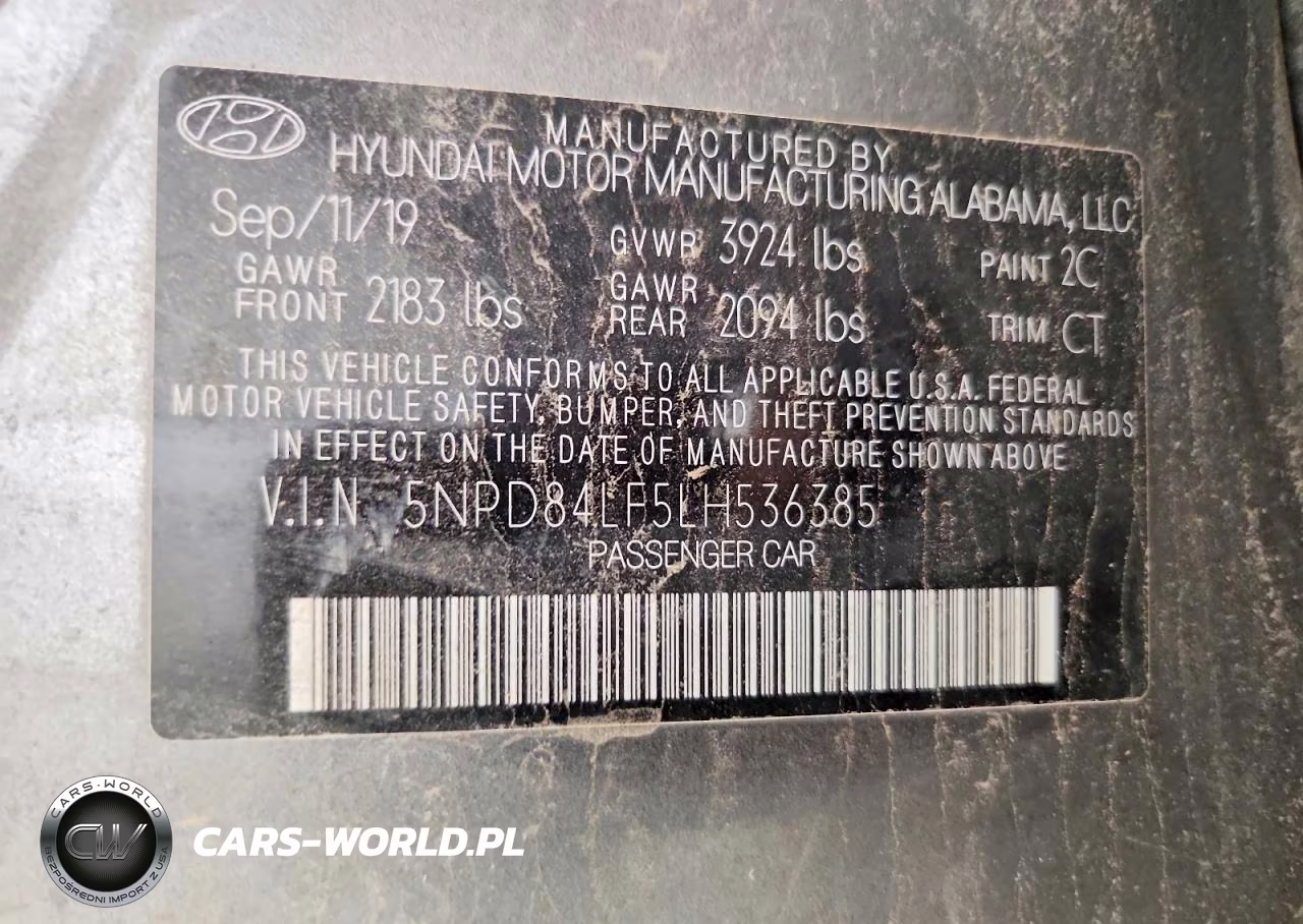2020 Hyundai Elantra Sel VIN:5NPD84LF5LH536385 - 13