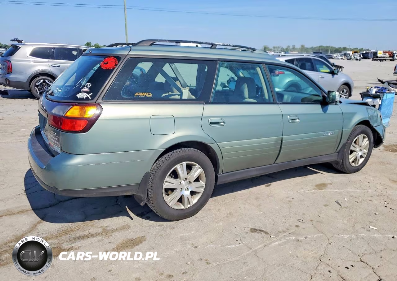 2004 Subaru Legacy Outback H6 3.0 Special VIN:4S3BH815X47621964 - 3