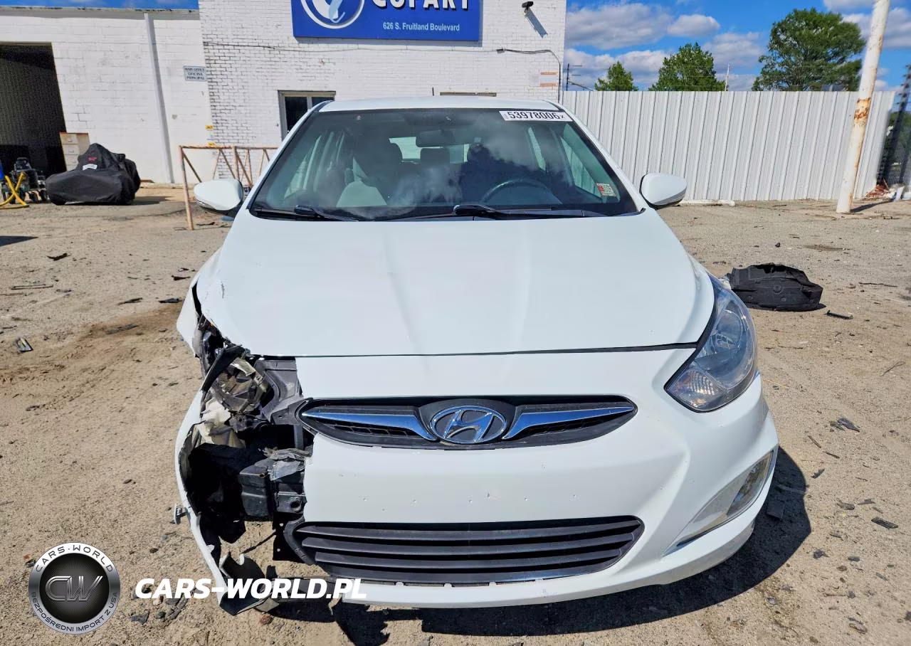 2013 Hyundai Accent Se VIN:KMHCU5AE7DU070274 - 5