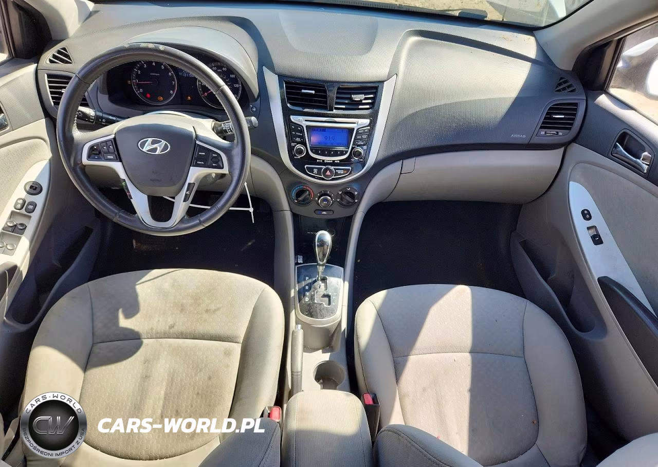 2013 Hyundai Accent Se VIN:KMHCU5AE7DU070274 - 8