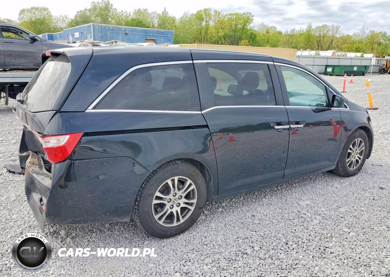 2013 Honda Odyssey Exl VIN:5FNRL5H68DB031122 - 3