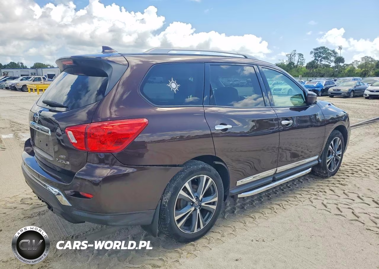 2019 Nissan Pathfinder Platinum VIN:5N1DR2MM9KC630094 - 3