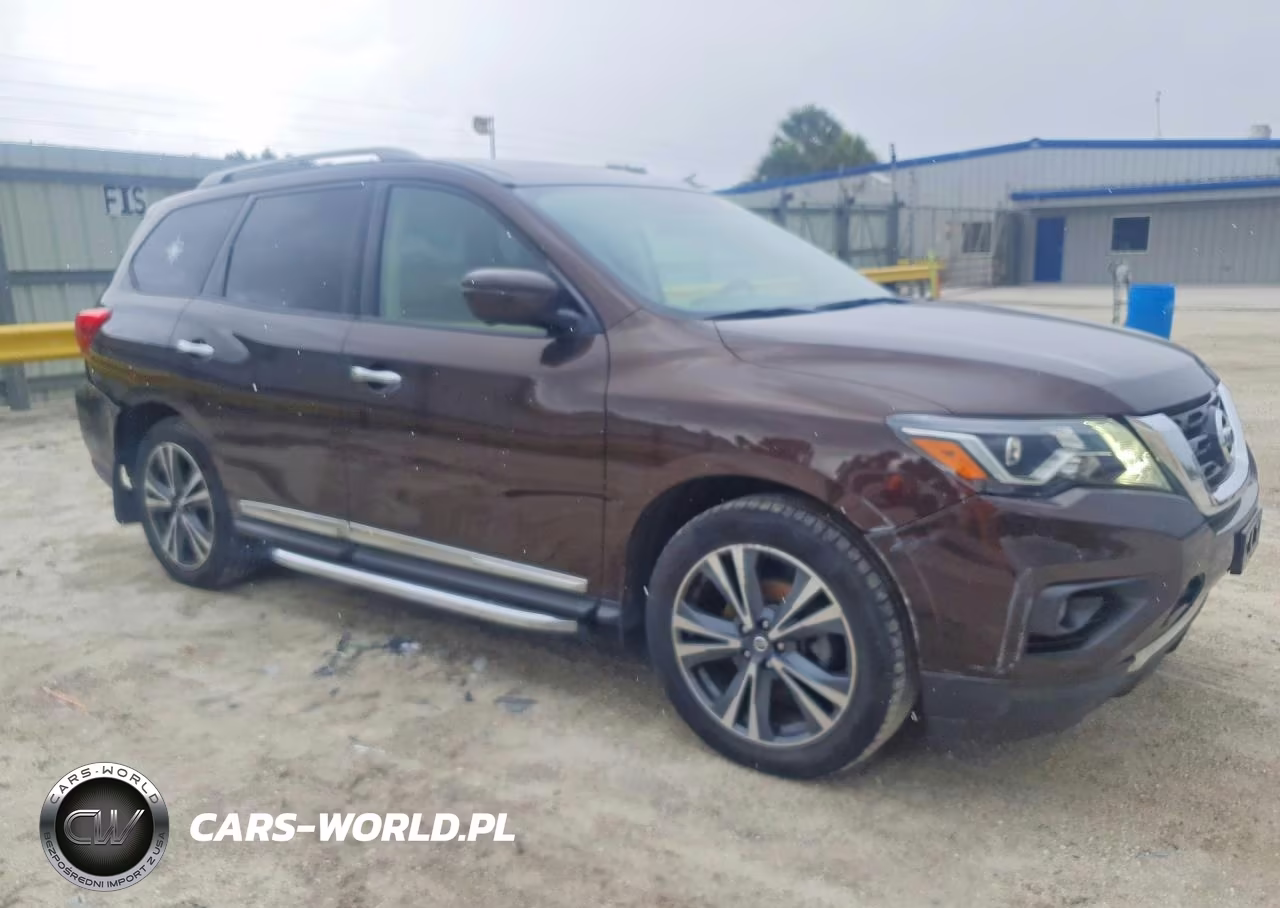 2019 Nissan Pathfinder Platinum VIN:5N1DR2MM9KC630094 - 4