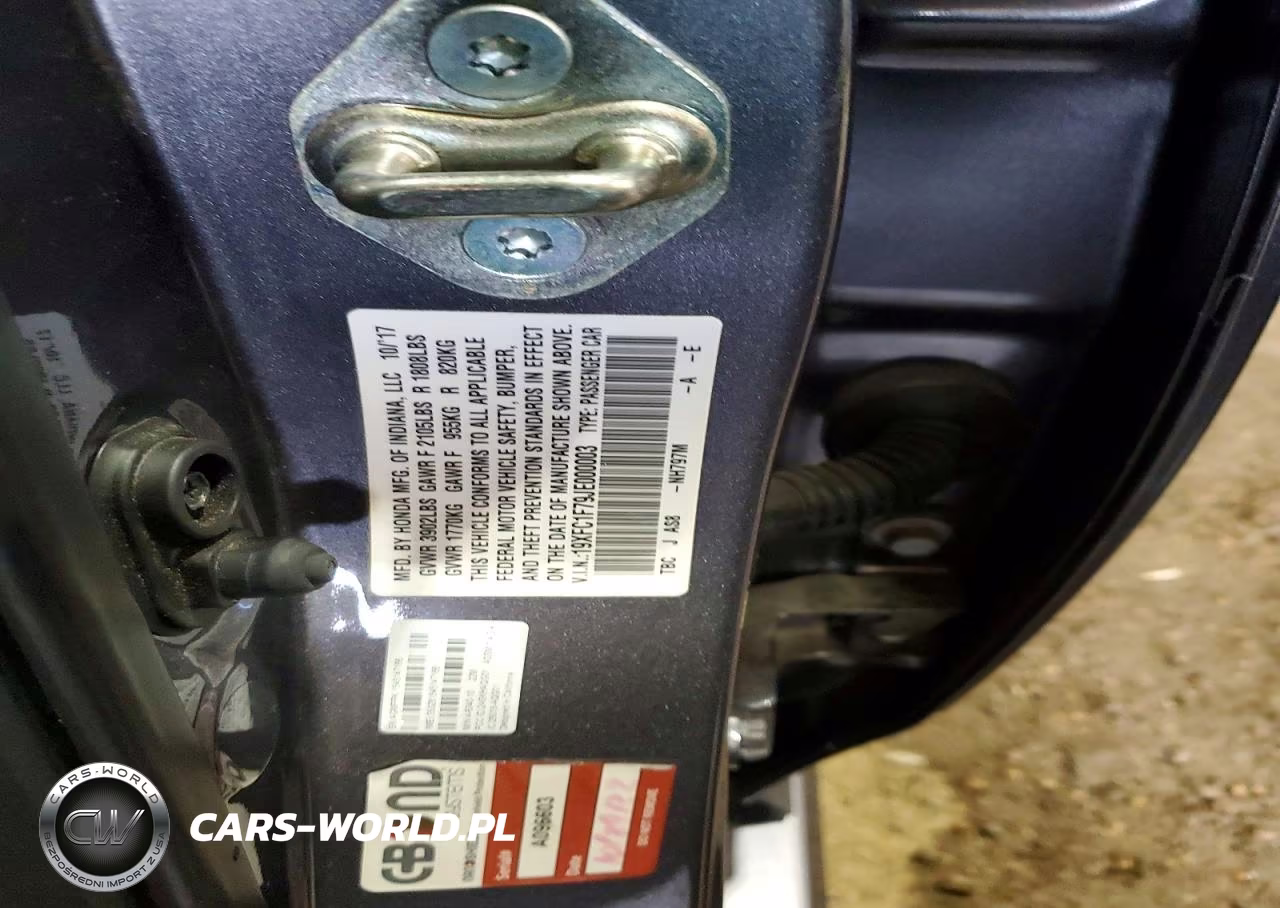 2018 Honda Civic Exl VIN:19XFC1F79JE000003 - 12