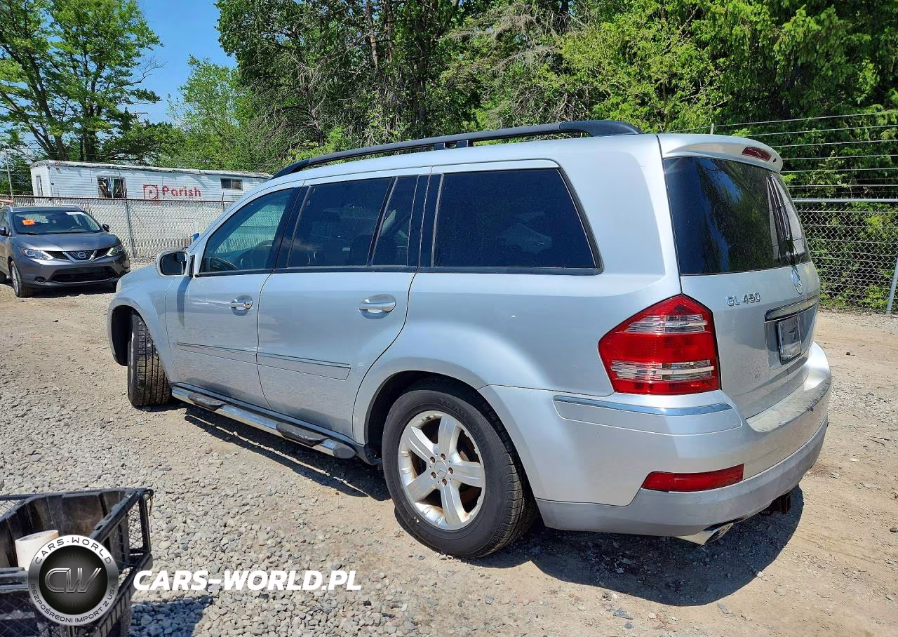 2007 Mercedes Gl450 VIN:4JGBF71E47A101620 - 2