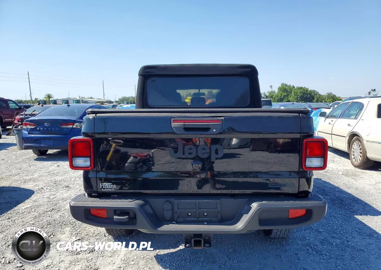 2020 Jeep Gladiator Sport VIN:1C6JJTAG3LL142299 - 6