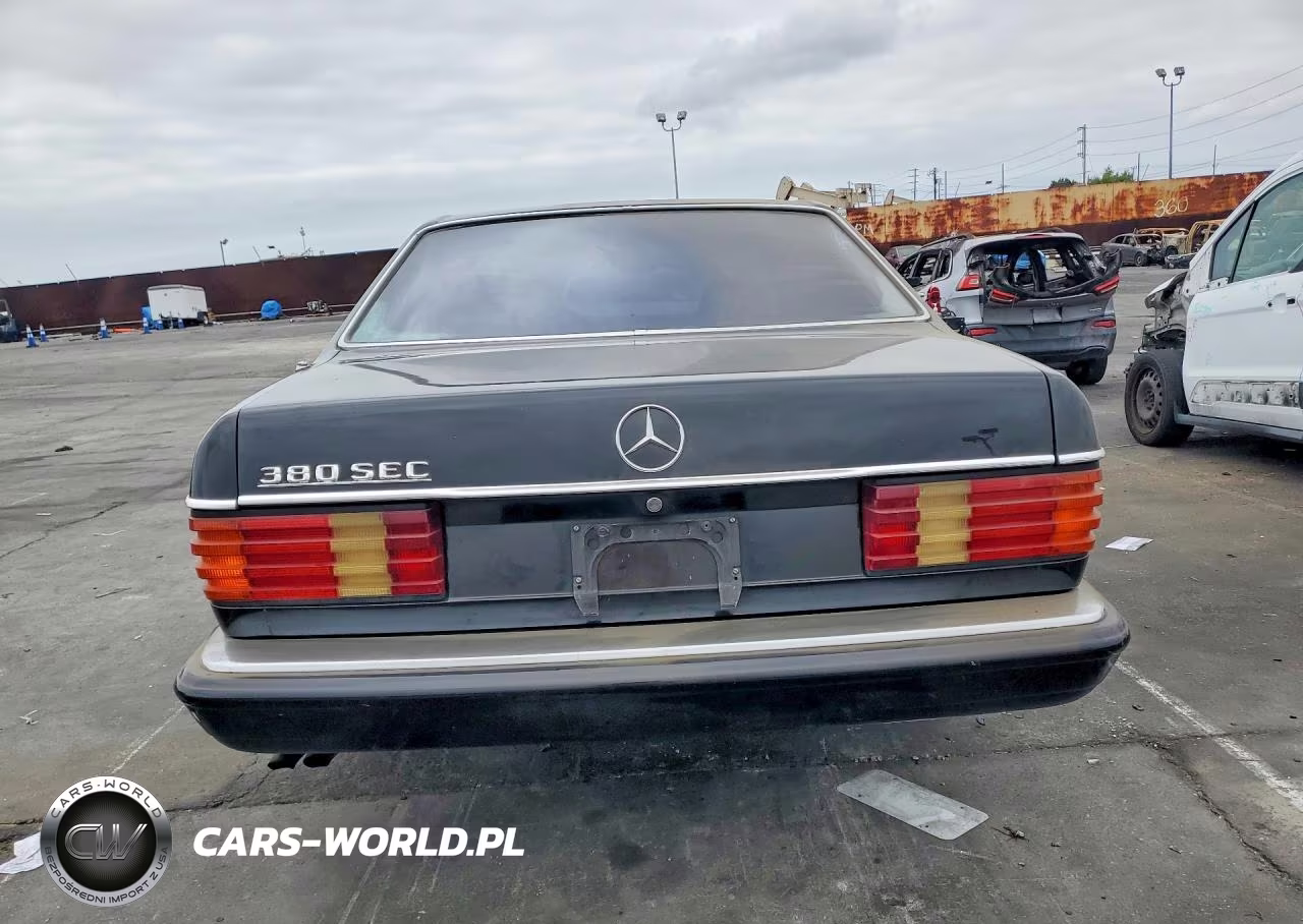 1983 Mercedes-Benz 380 Sec VIN:WDBCA43A8DB003971 - 6