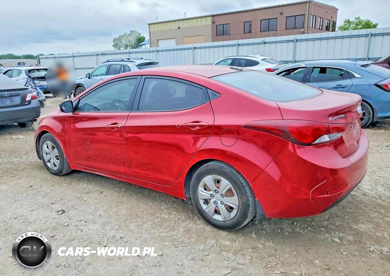 2016 Hyundai Elantra Se VIN:KMHDH4AE0GU546274 - 2