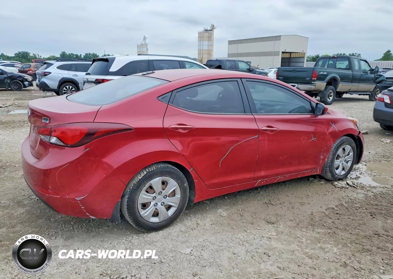 2016 Hyundai Elantra Se VIN:KMHDH4AE0GU546274 - 3