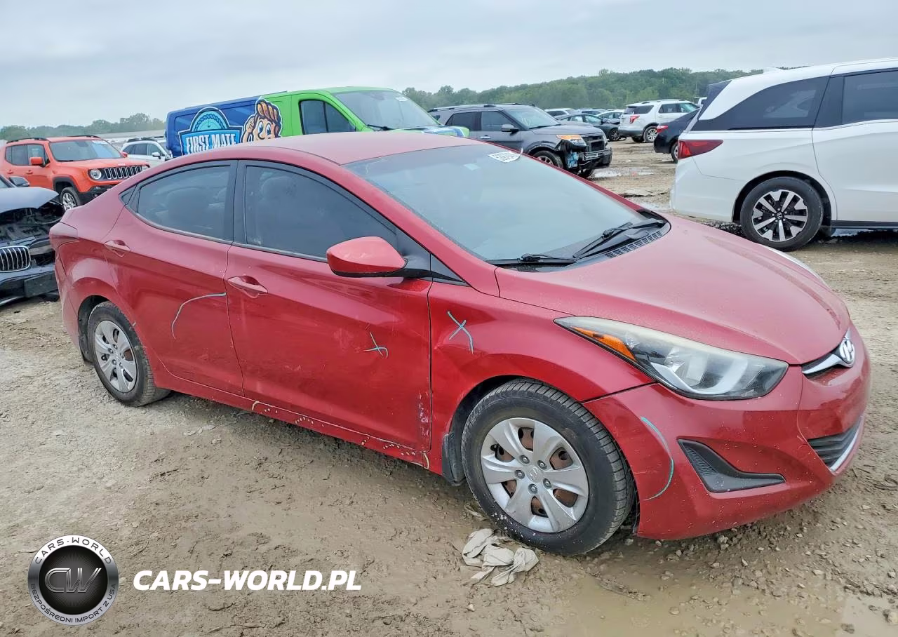 2016 Hyundai Elantra Se VIN:KMHDH4AE0GU546274 - 4