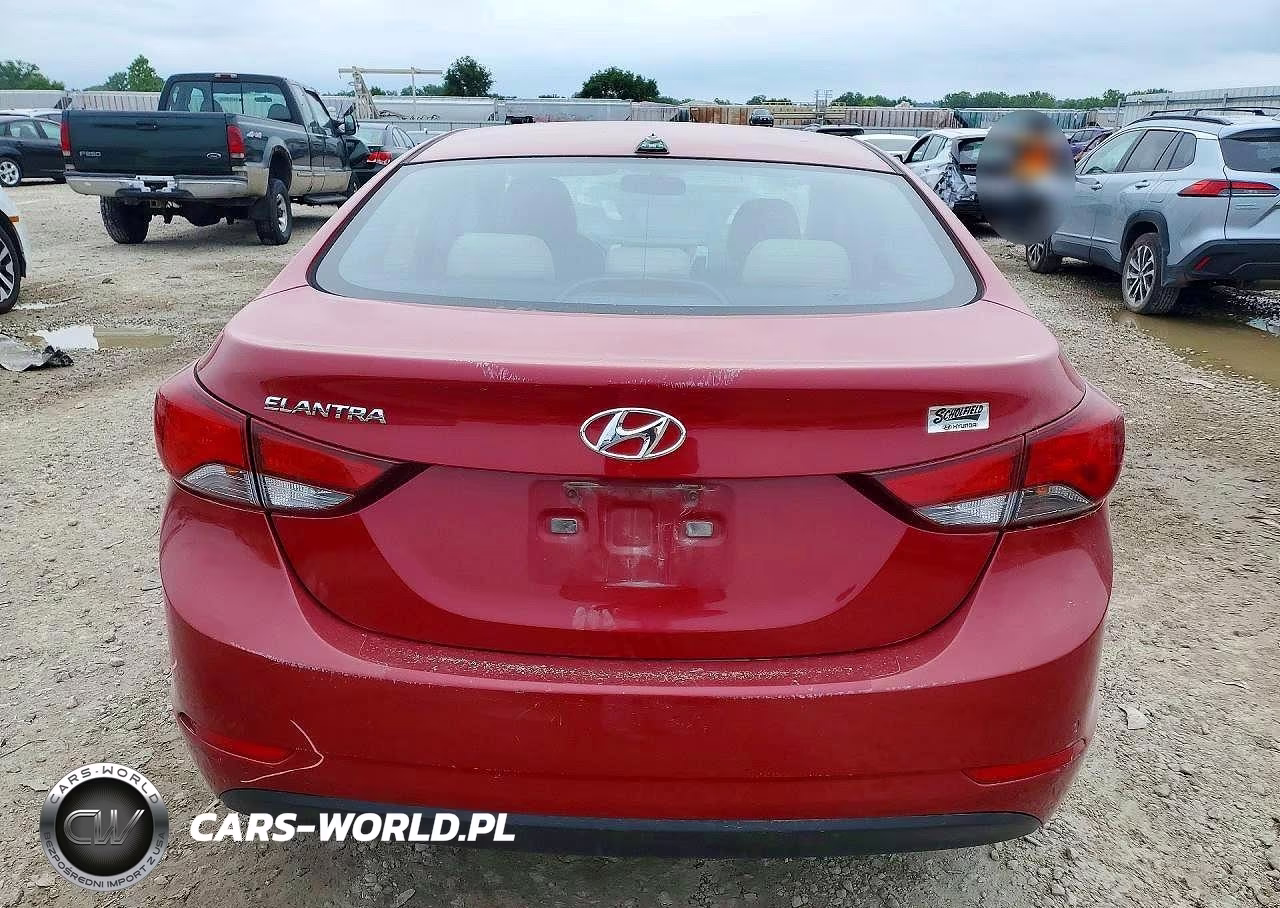 2016 Hyundai Elantra Se VIN:KMHDH4AE0GU546274 - 6