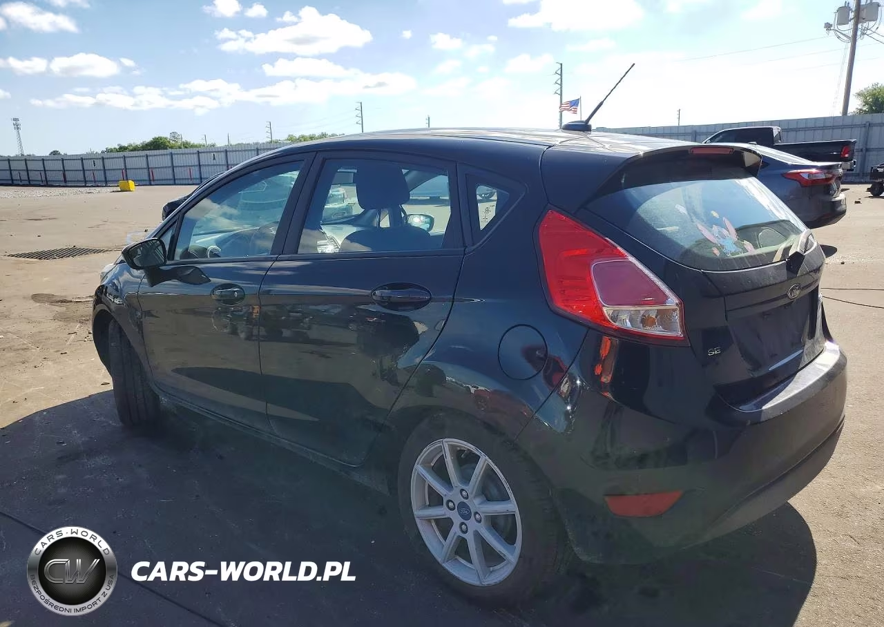 2019 Ford Fiesta Se VIN:3FADP4EJXKM134042 - 2