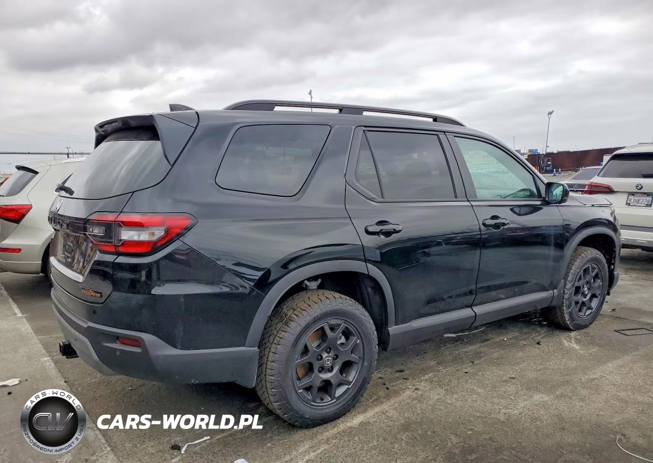 2025 Honda Pilot Trailsport VIN:5FNYG1H67SB173208 - 3