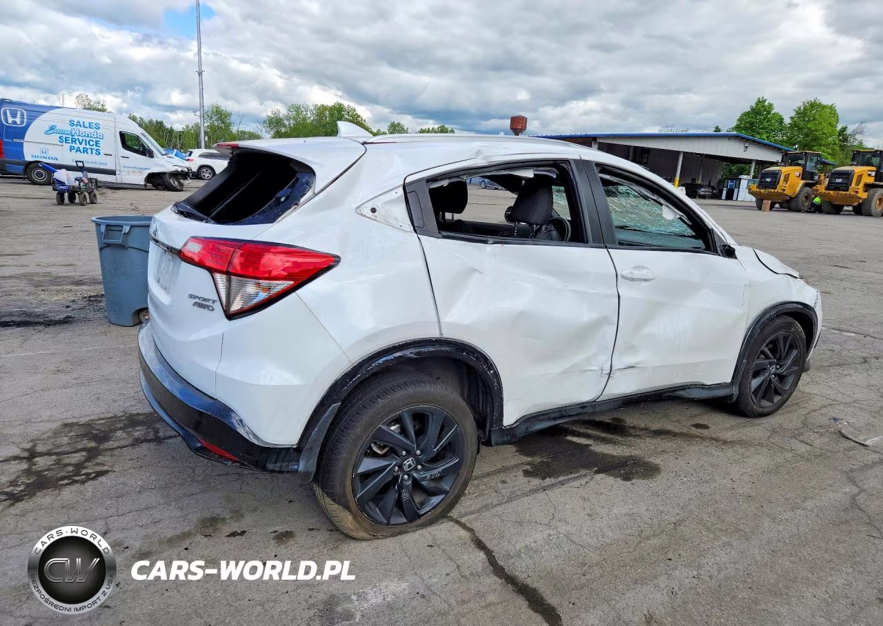 2022 Honda Hr-V Sport VIN:3CZRU6H10NM701860 - 3
