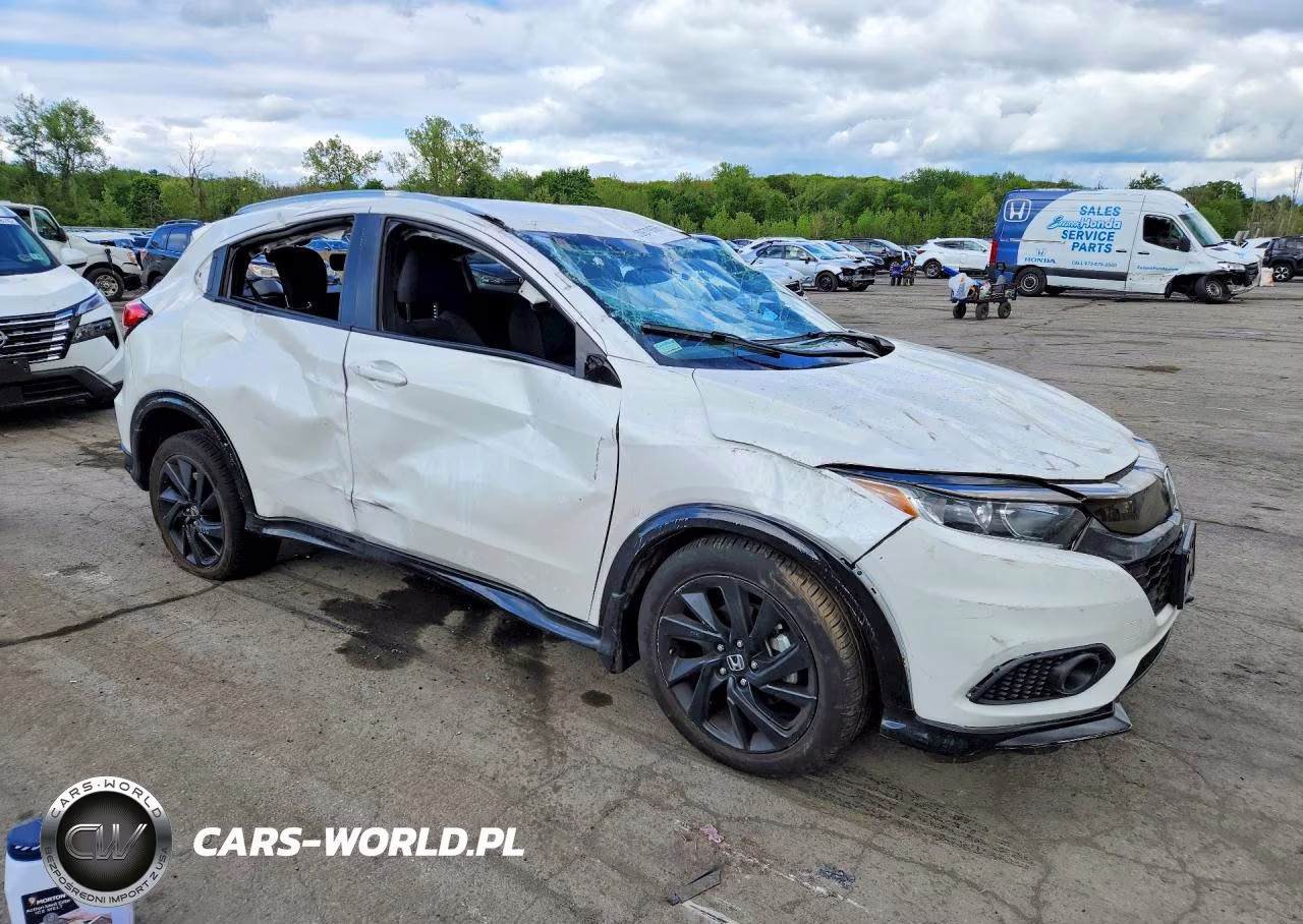 2022 Honda Hr-V Sport VIN:3CZRU6H10NM701860 - 4