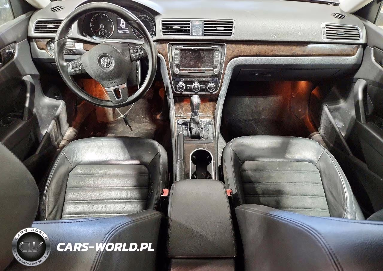 2014 Volkswagen Passat Sel VIN:1VWCN7A36EC062070 - 8