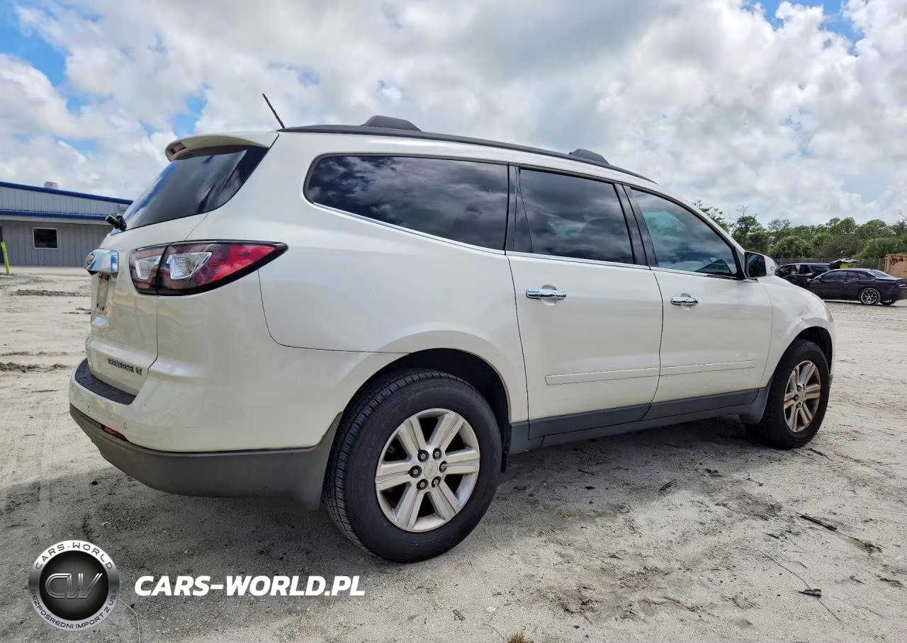 2013 Chevrolet Traverse Lt VIN:1GNKRJKDXDJ176016 - 3