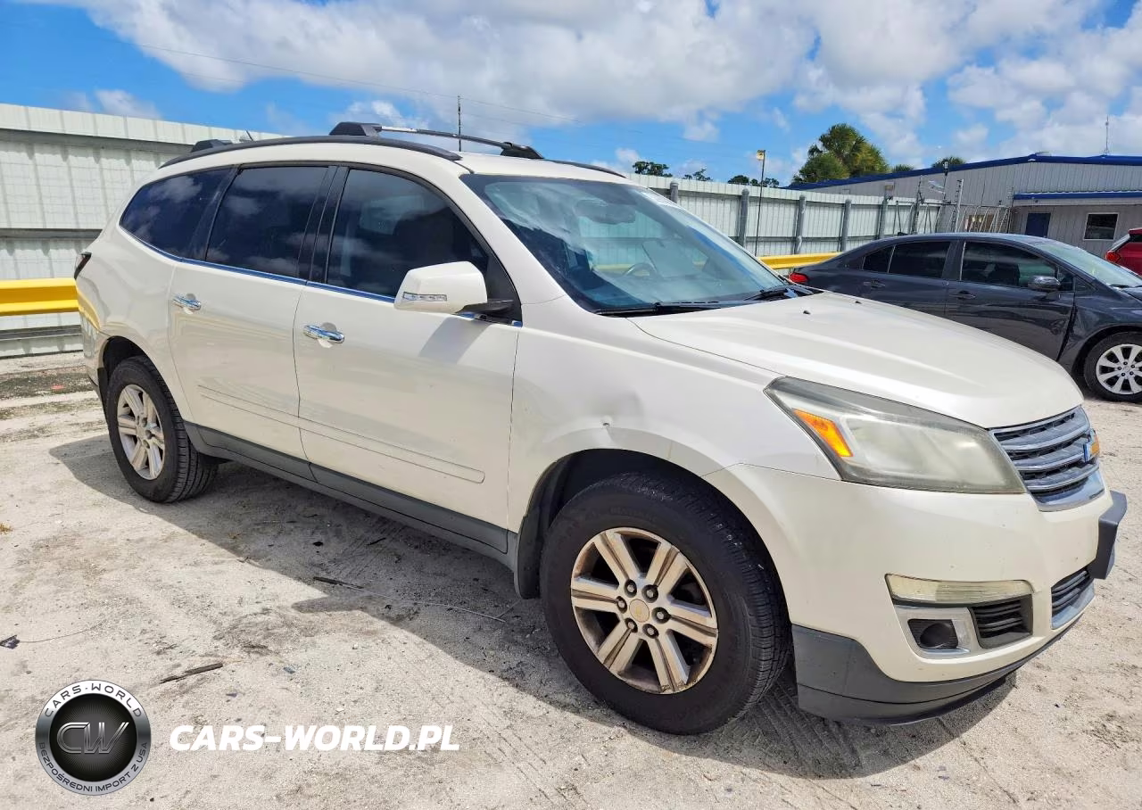 2013 Chevrolet Traverse Lt VIN:1GNKRJKDXDJ176016 - 4