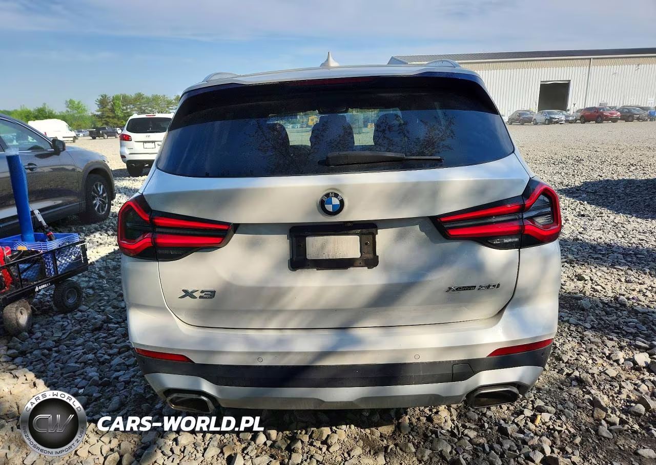 2022 BMW X3 xDrive30I VIN:5UX53DP02N9K71444 - 6
