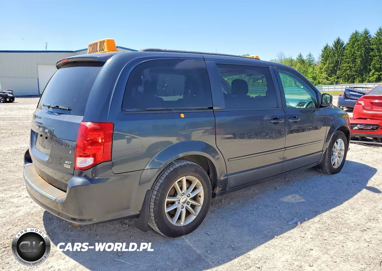 2014 Dodge Grand Caravan Sxt VIN:2C4RDGCG1ER253211 - 3