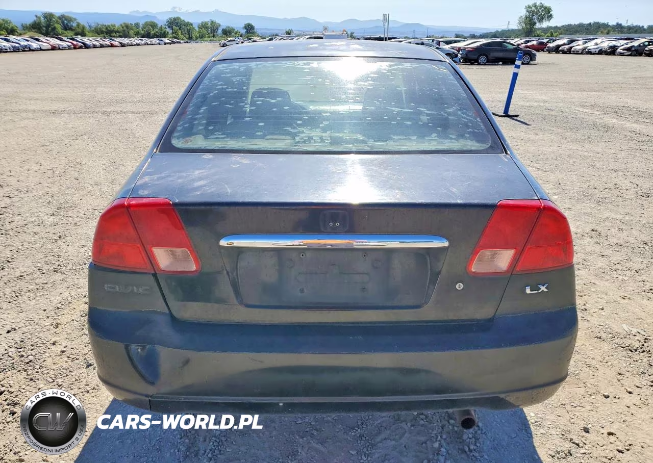 2002 Honda Civic Lx VIN:2HGES16502H541011 - 6
