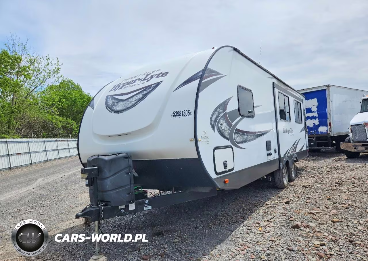 2018 Forest River Hyper Lite Camper VIN:4X4TWBB25JU016978 - 2