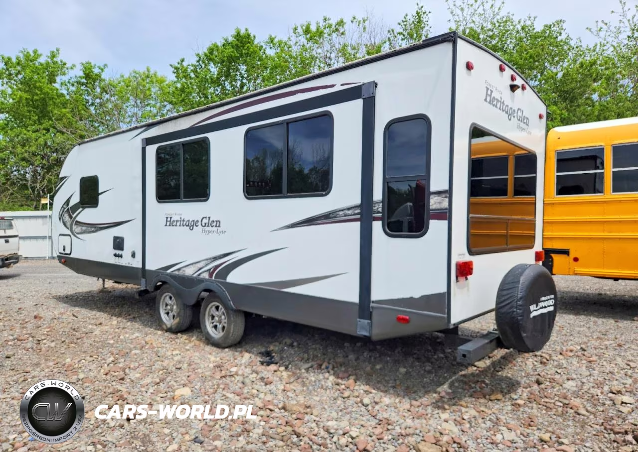 2018 Forest River Hyper Lite Camper VIN:4X4TWBB25JU016978 - 3