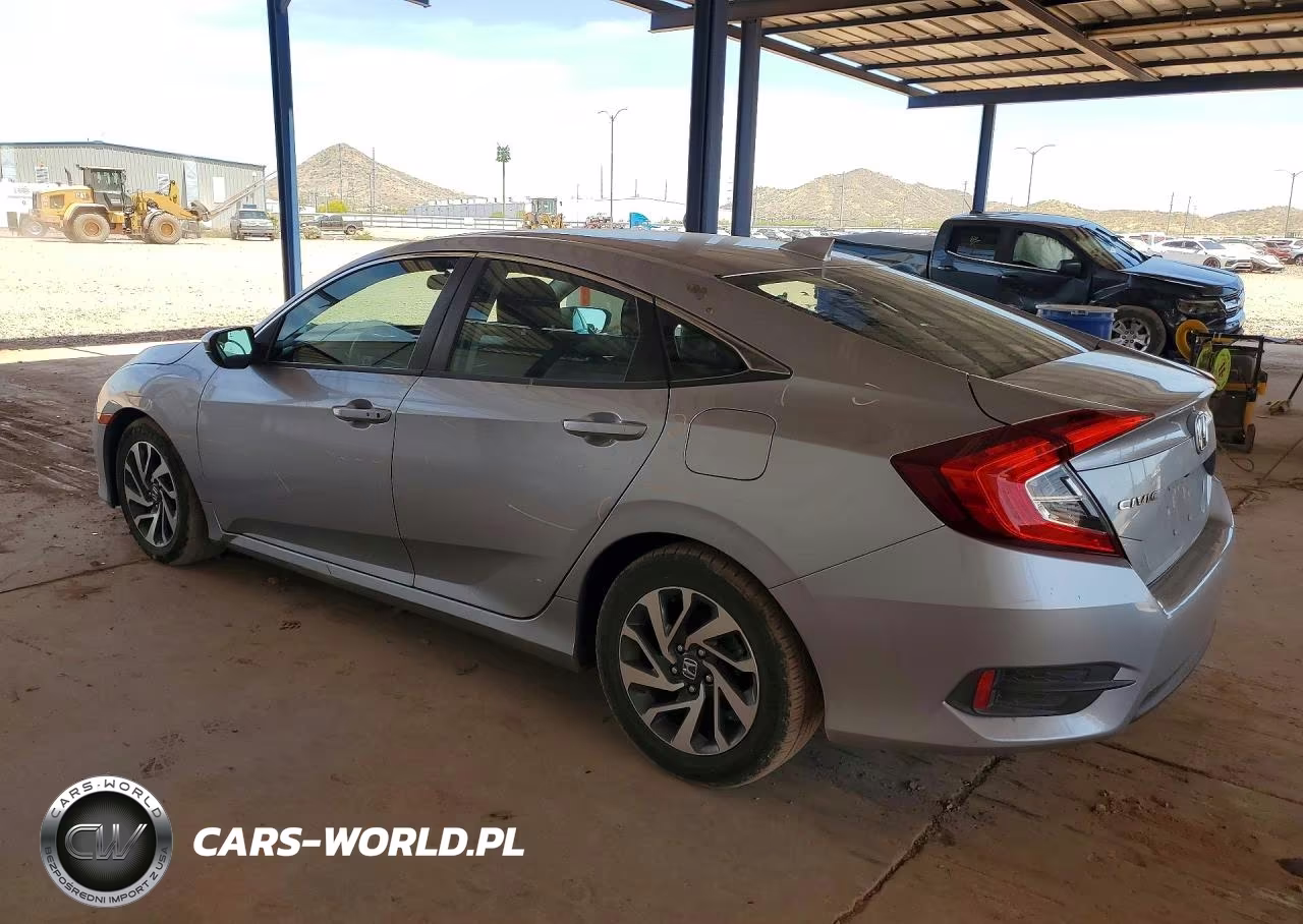 2018 Honda Civic Ex VIN:2HGFC2F7XJH574265 - 2