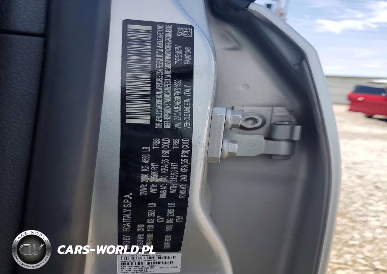 2019 Jeep Renegade Sport VIN:ZACNJBAB6KPK51520 - 13