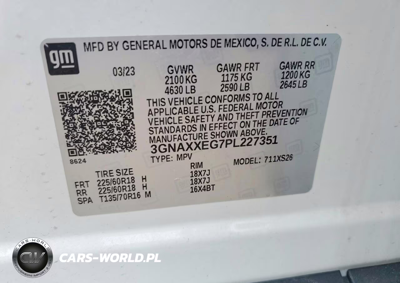 2023 Chevrolet Equinox Premier VIN:3GNAXXEG7PL227351 - 13