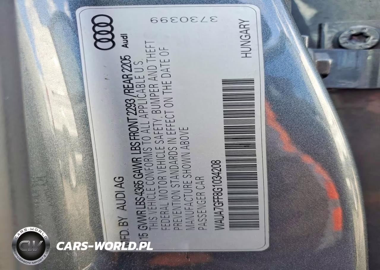2016 Audi A3 Premium VIN:WAUA7GFF8G1034208 - 12