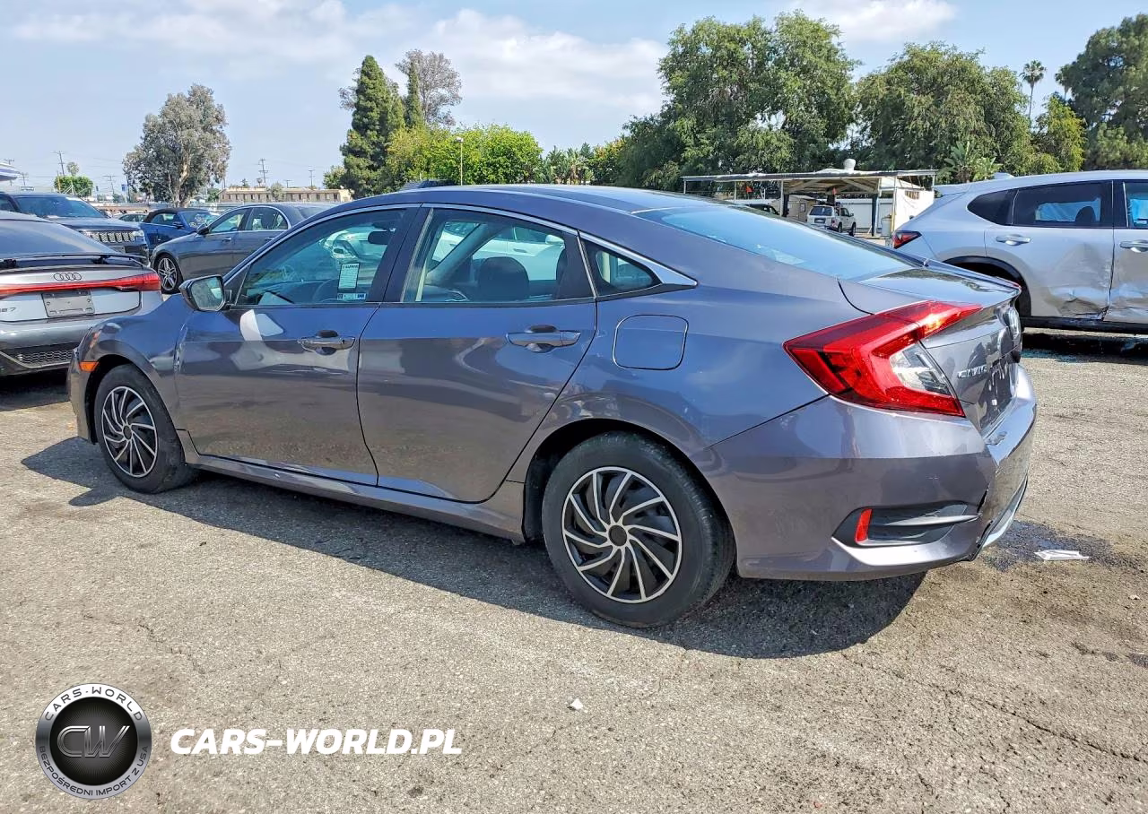 2020 Honda Civic Lx VIN:2HGFC2F67LH534431 - 2