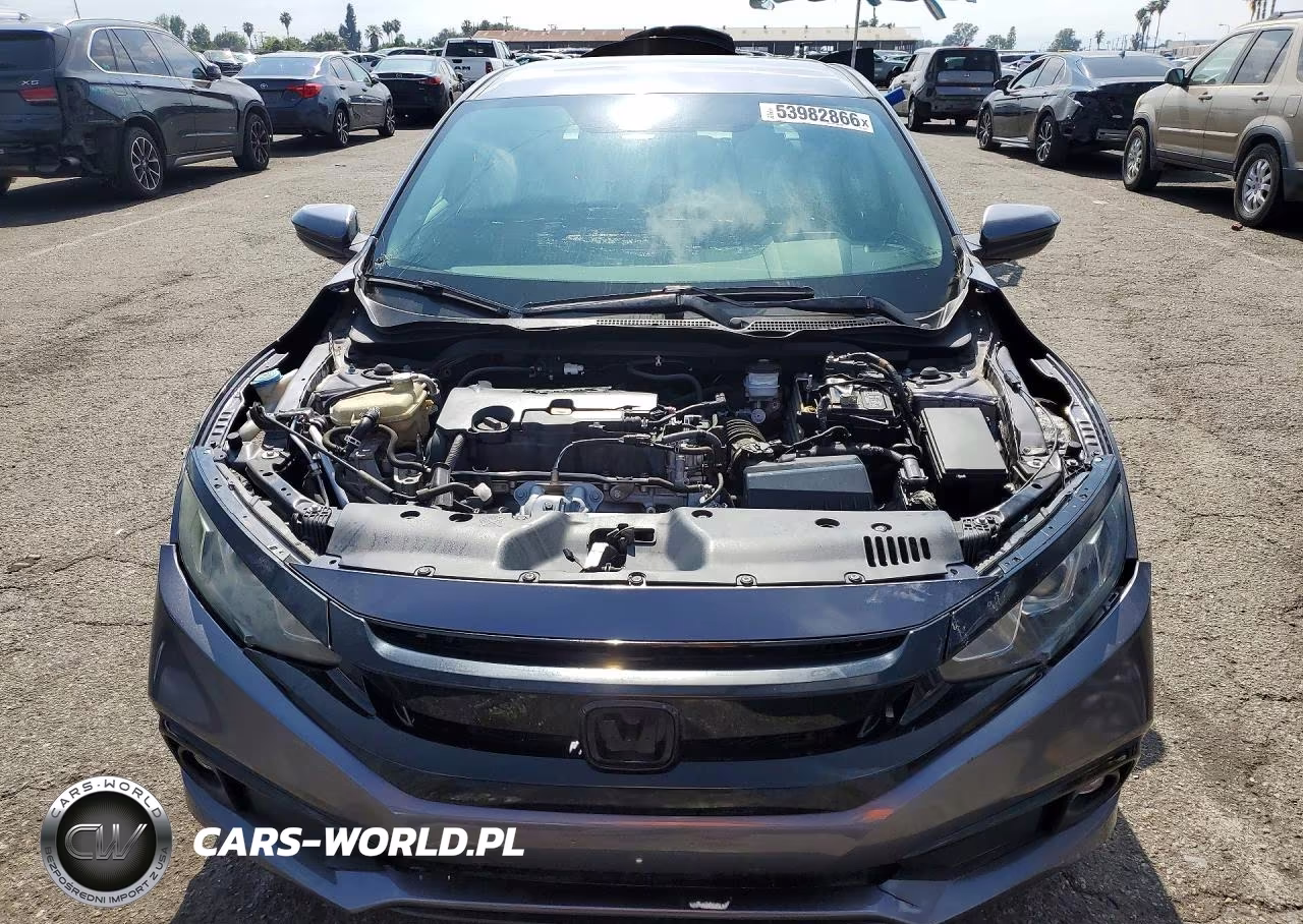 2020 Honda Civic Lx VIN:2HGFC2F67LH534431 - 5