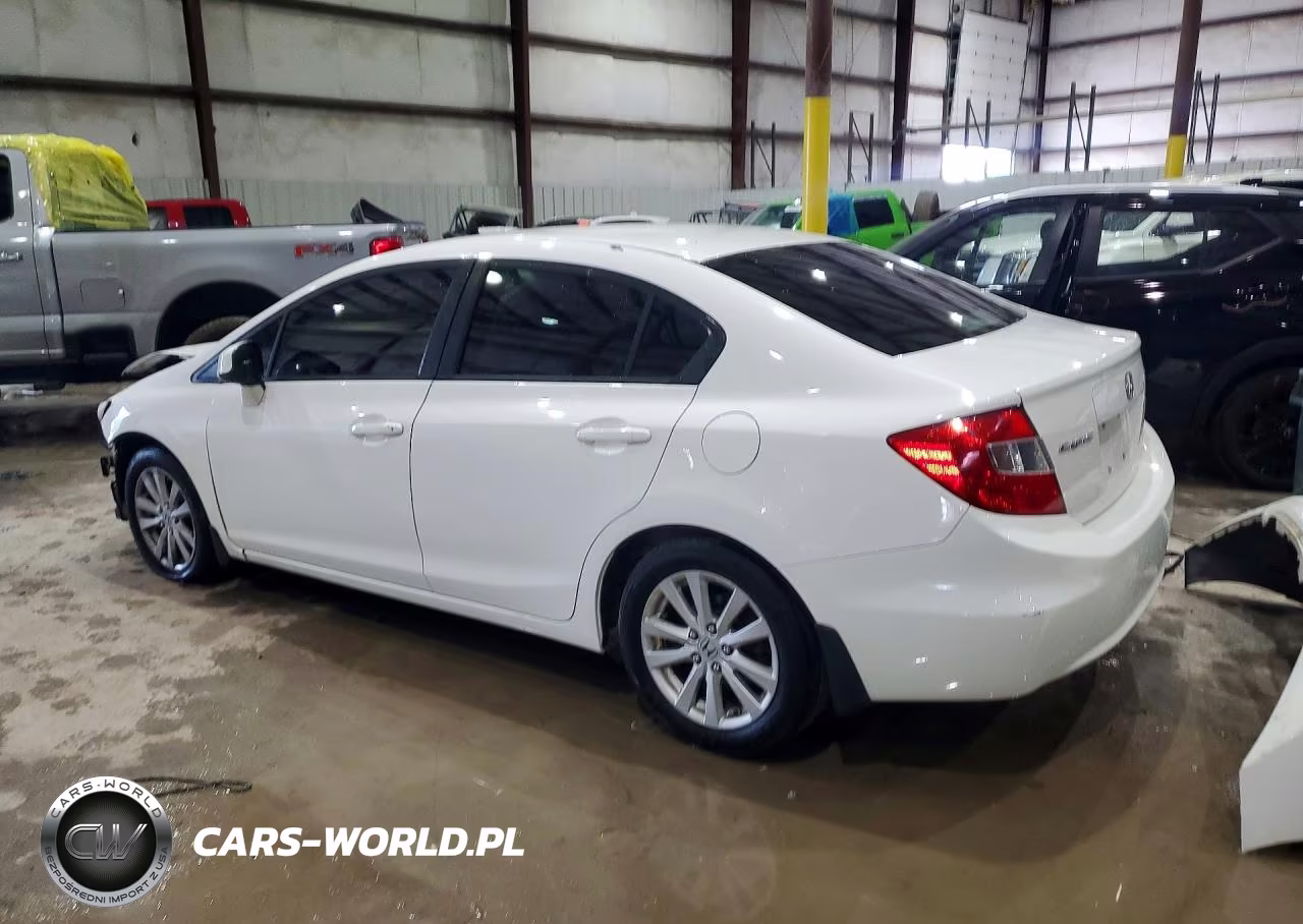 2012 Honda Civic Exl VIN:19XFB2F9XCE011783 - 2