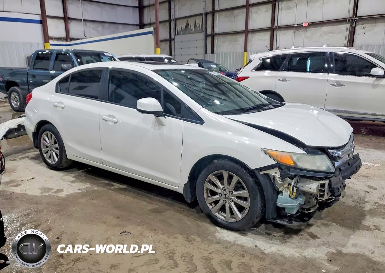 2012 Honda Civic Exl VIN:19XFB2F9XCE011783 - 4