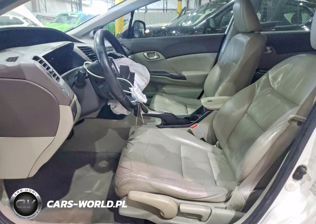 2012 Honda Civic Exl VIN:19XFB2F9XCE011783 - 7