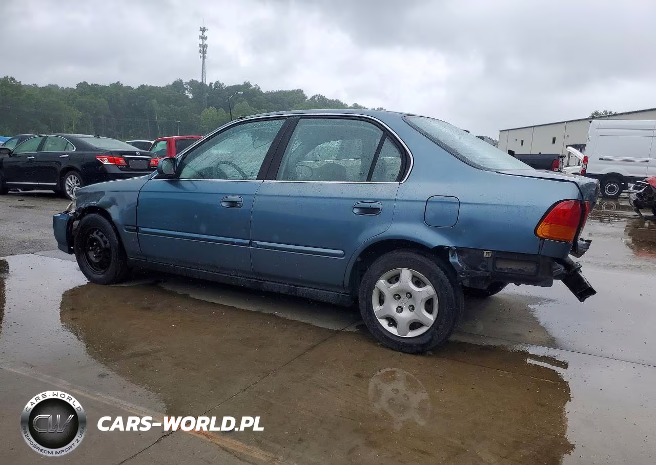 1998 Honda Civic Ex VIN:1HGEJ8646WL038529 - 2