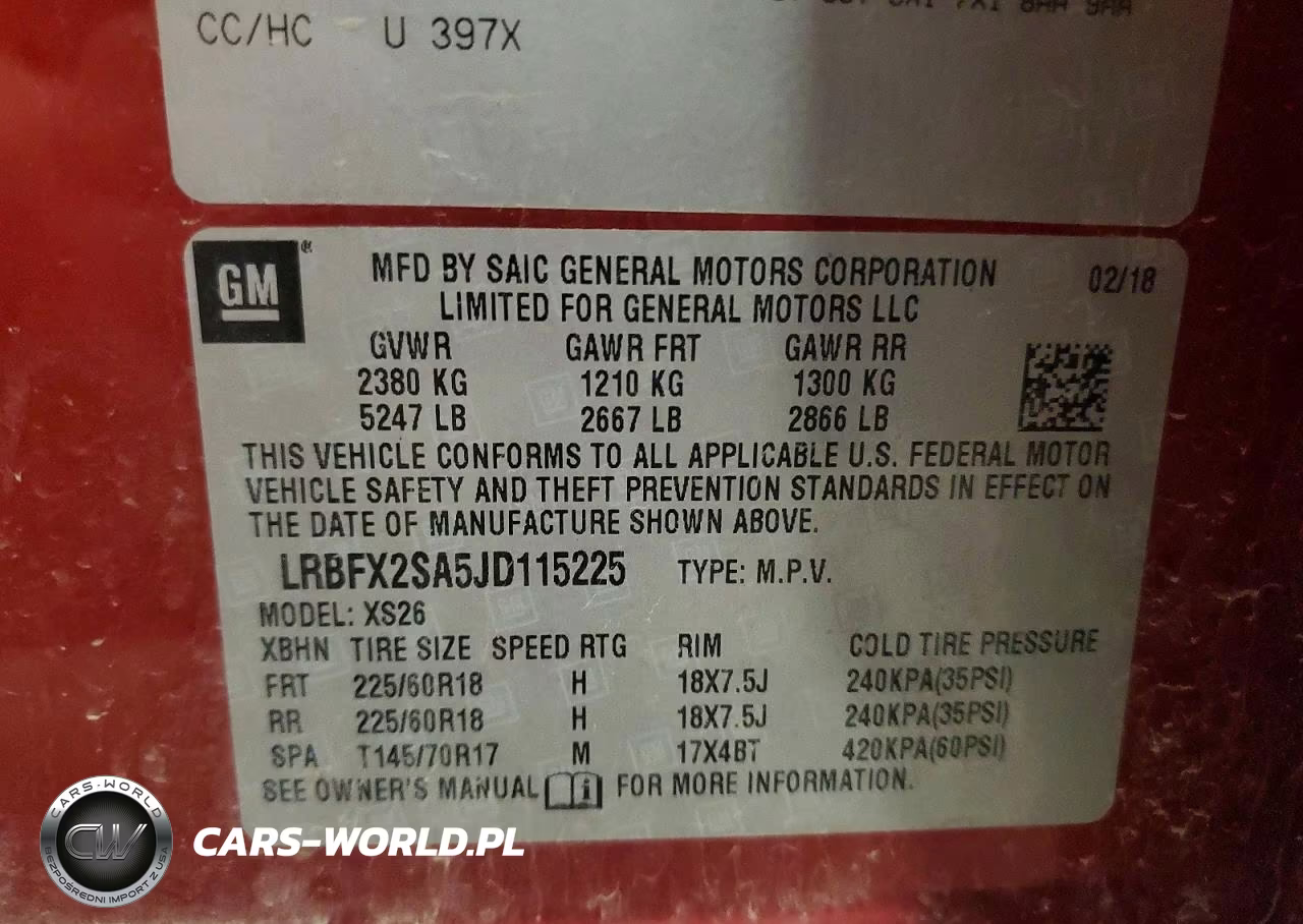 2018 Buick Envision Essence VIN:LRBFX2SA5JD115225 - 13