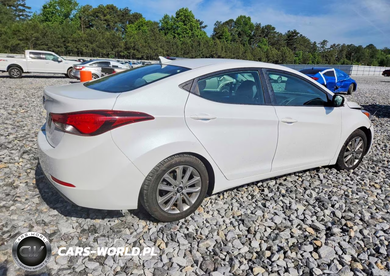 2015 Hyundai Elantra Se VIN:5NPDH4AE7FH625549 - 3