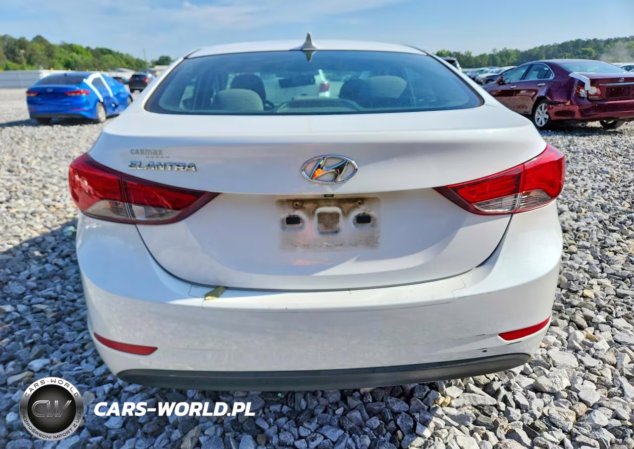 2015 Hyundai Elantra Se VIN:5NPDH4AE7FH625549 - 6