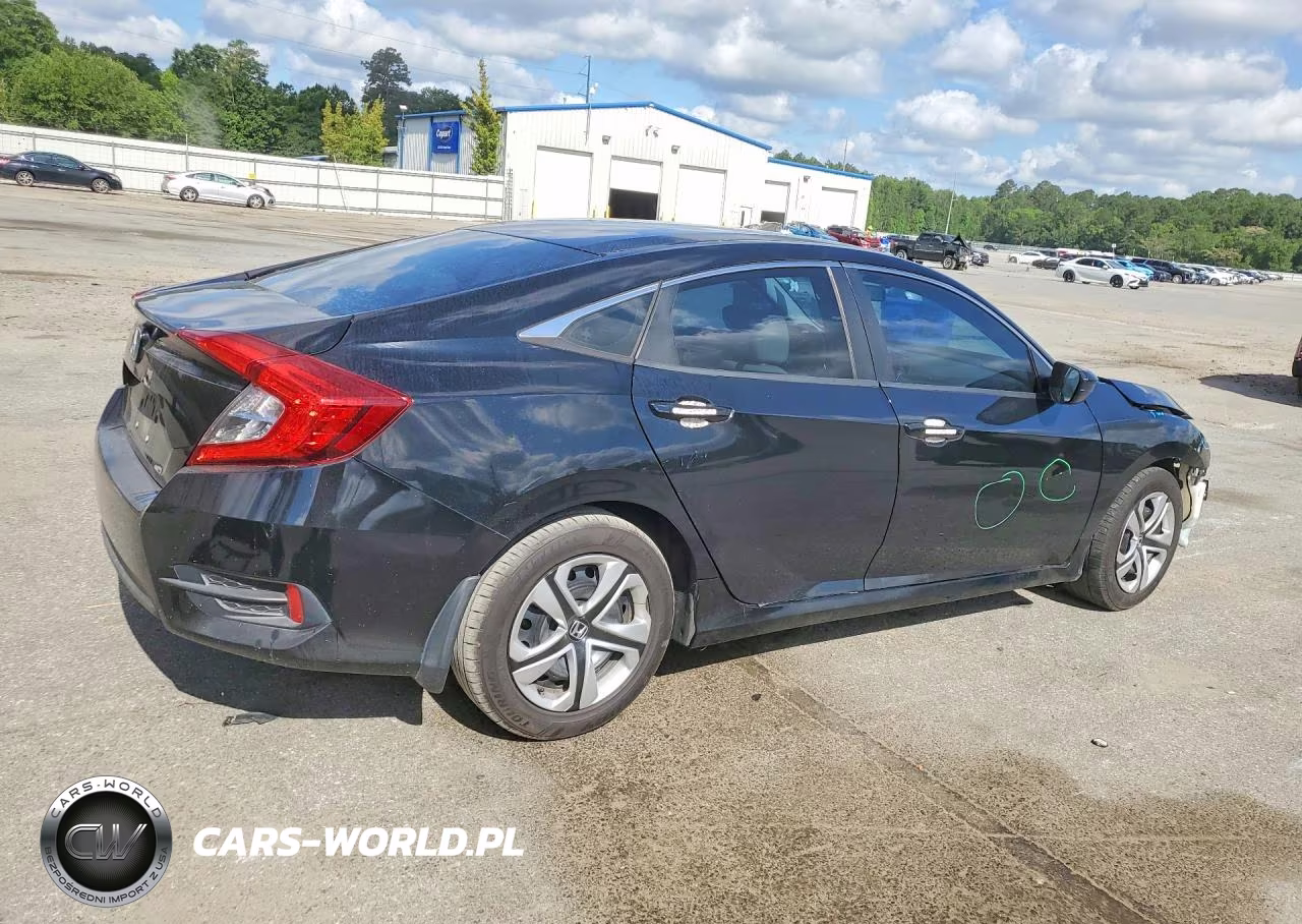 2018 Honda Civic Lx VIN:19XFC2F5XJE003271 - 3