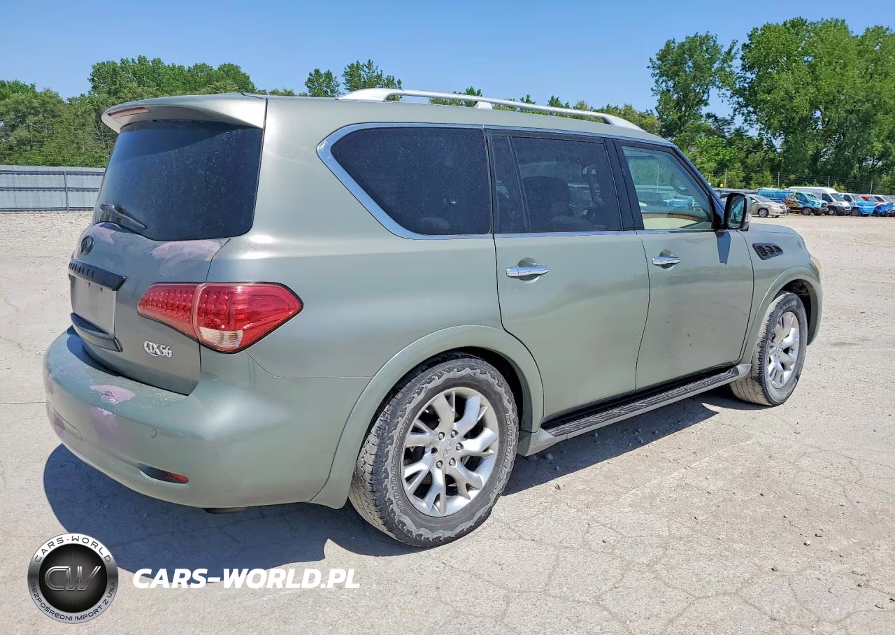 2012 Infiniti Qx56 Base VIN:JN8AZ2NE8C9017174 - 3