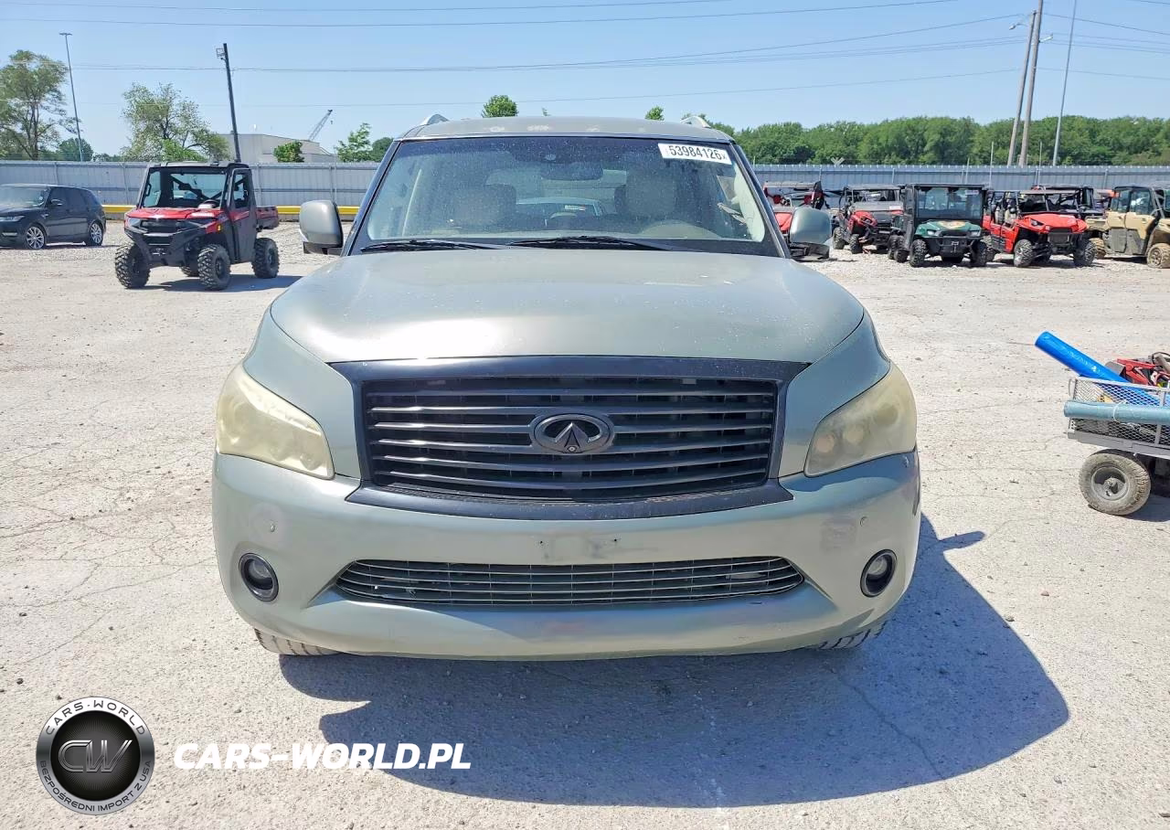 2012 Infiniti Qx56 Base VIN:JN8AZ2NE8C9017174 - 5