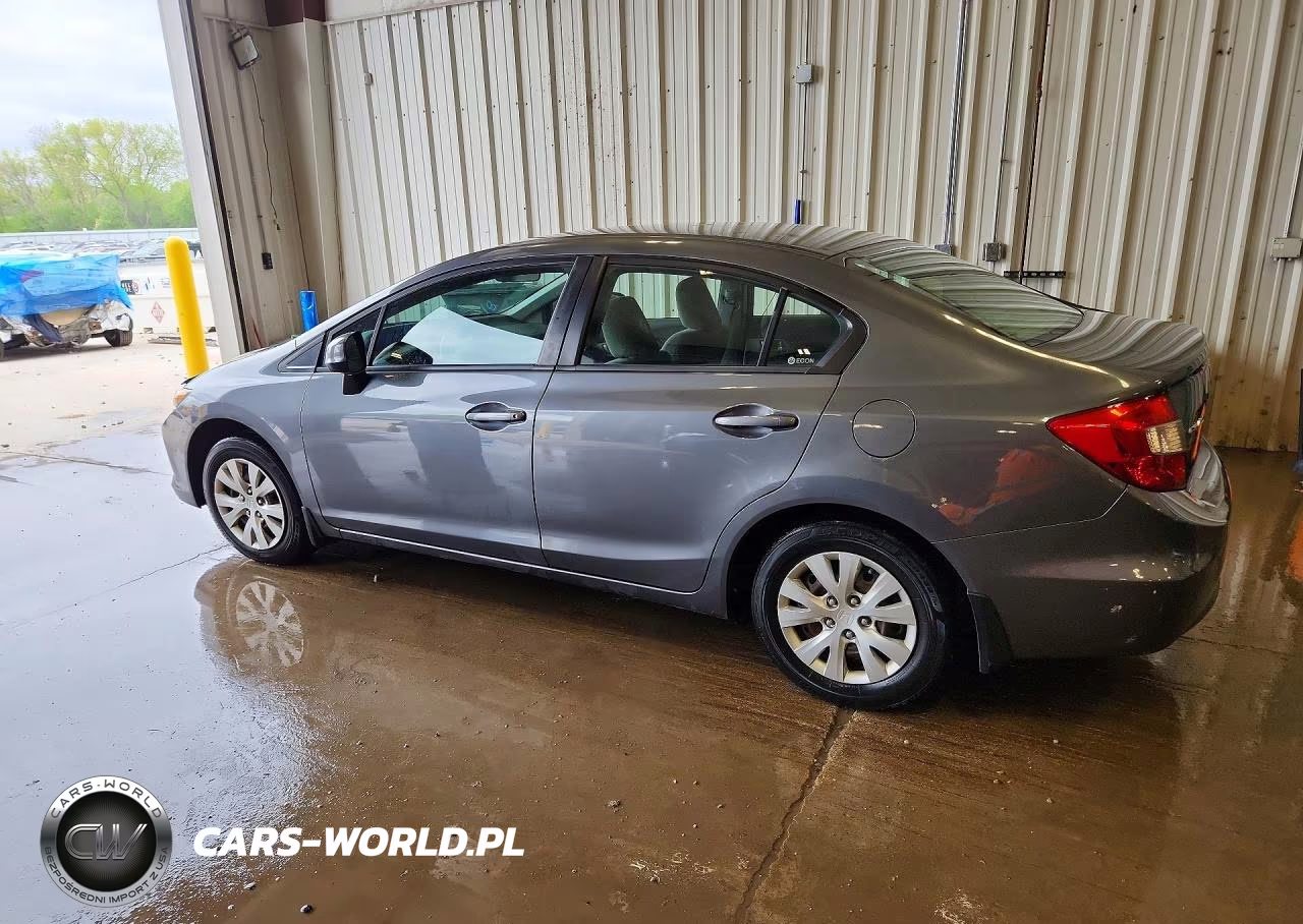 2012 Honda Civic Lx VIN:19XFB2F58CE074667 - 2