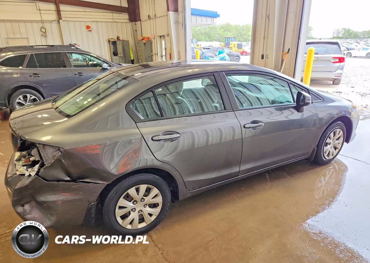 2012 Honda Civic Lx VIN:19XFB2F58CE074667 - 3