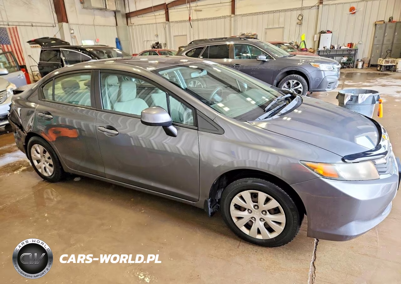 2012 Honda Civic Lx VIN:19XFB2F58CE074667 - 4