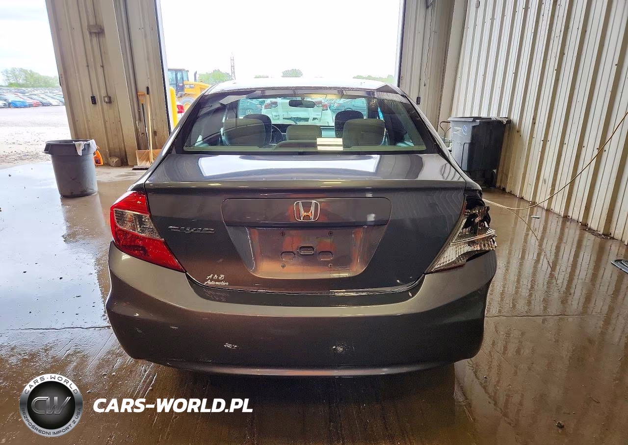 2012 Honda Civic Lx VIN:19XFB2F58CE074667 - 6