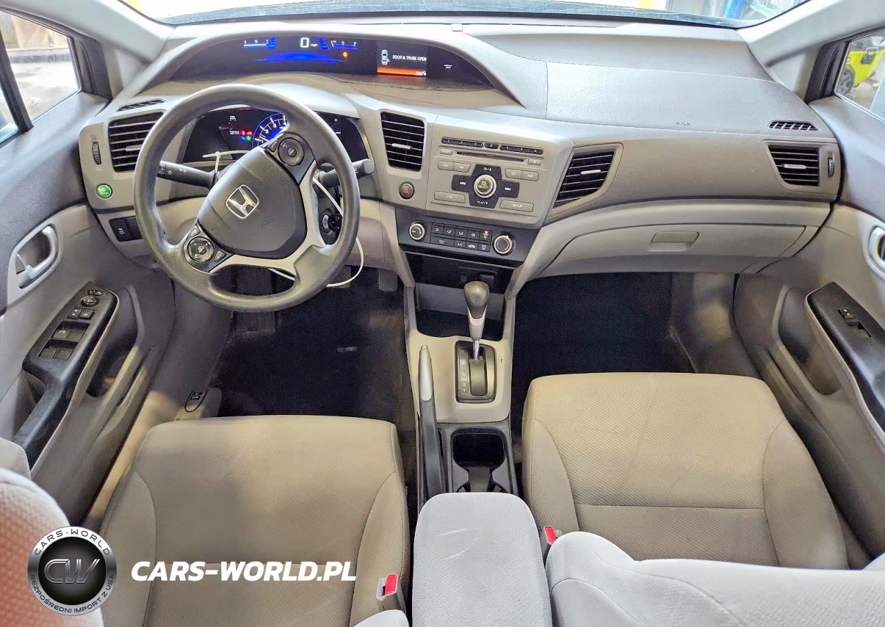 2012 Honda Civic Lx VIN:19XFB2F58CE074667 - 8